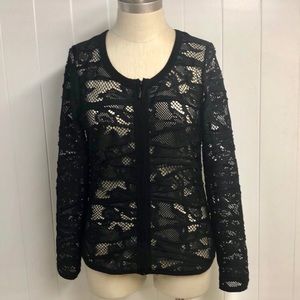 Colletta Lace Zip Up Jacket ❤️